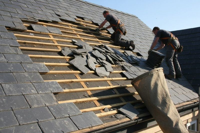 Slate Roof Replacement in Mathews, VA