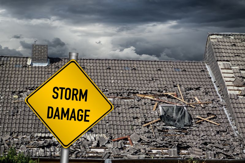 Storm Damage Roof Repair in York County, VA