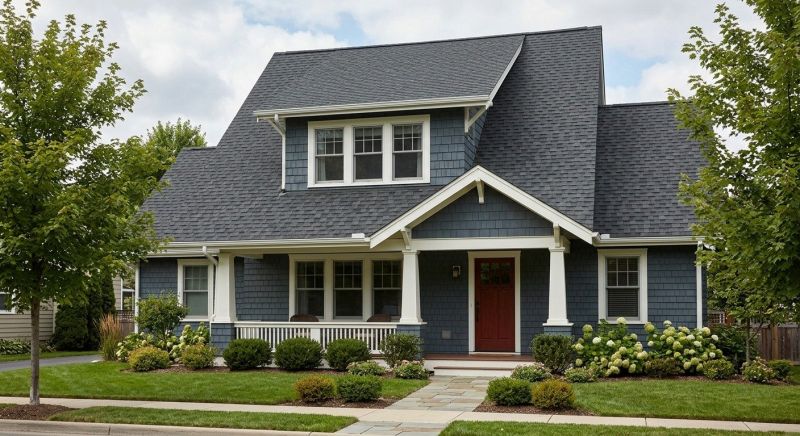 A Frame Roof Installation in Yorktown, VA