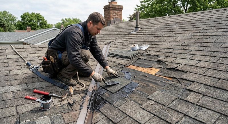 Asphalt Roof Leak Repair in Norfolk, VA