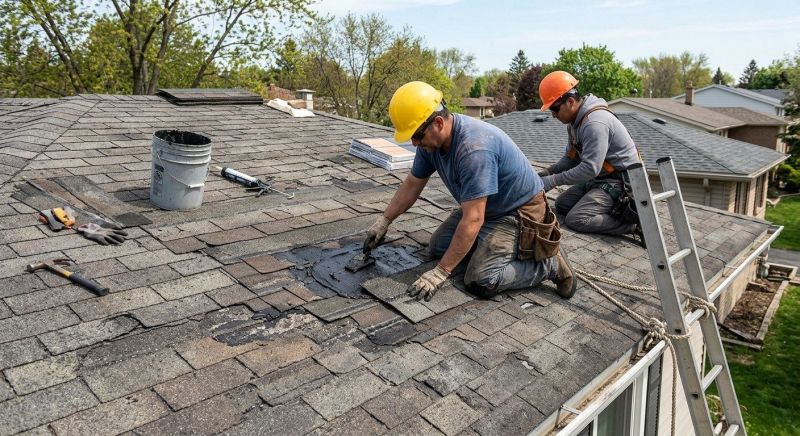 Asphalt Roof Repair in Mathews, VA