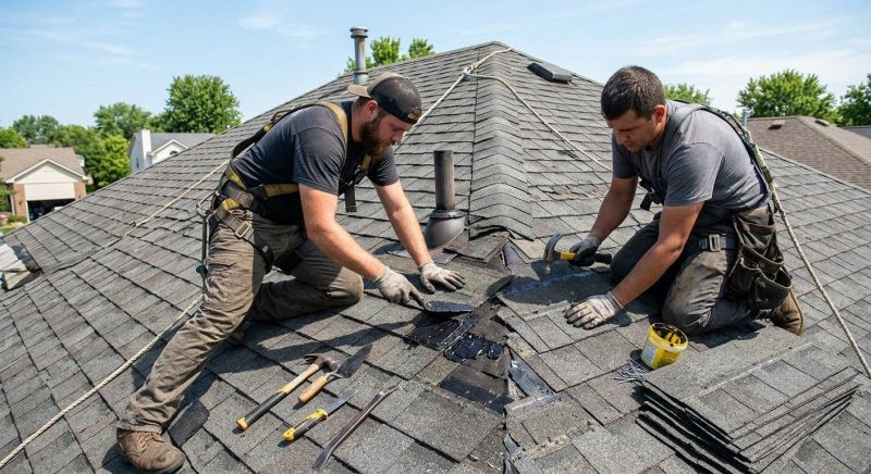 Asphalt Roof Repair in Mathews, VA
