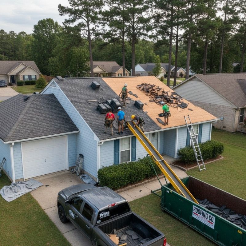 Asphalt Roof Replacement in Carrollton, VA