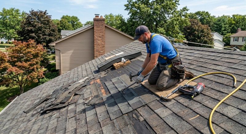 Asphalt Shingles Repair in Hampton, VA
