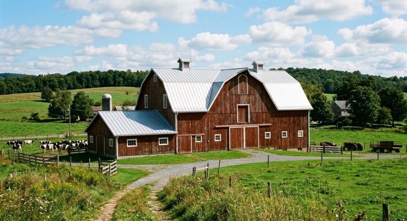 Barn Roof Replacement in Carrollton, VA
