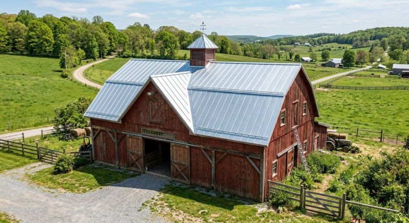Barn Roof Replacement in Yorktown, VA
