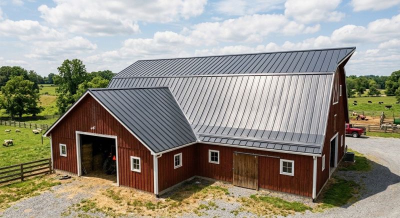 Barn Roof Replacement in Mathews, VA