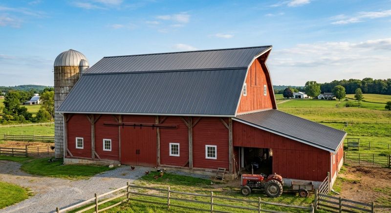 Barn Roof Replacement in Portsmouth, VA