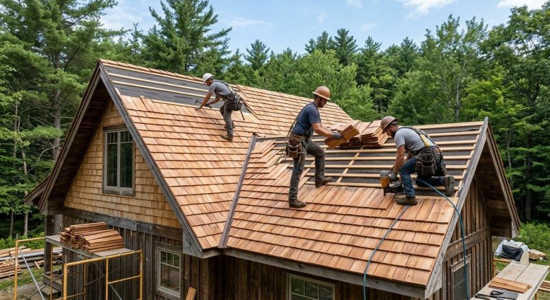 Cedar Roof Construction in Yorktown, VA