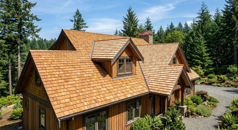 Cedar Roof Installation in Williamsburg, VA