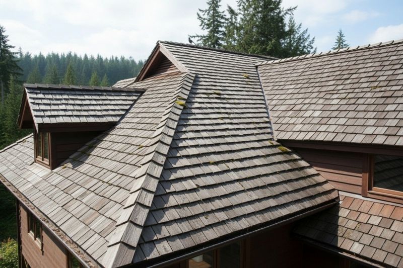 Cedar Roof Replacement in Poquoson, VA