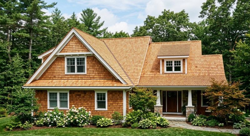 Cedar Shake Roof Construction in Carrollton, VA