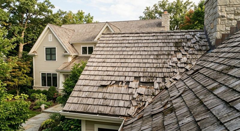 Cedar Shake Roof Repair in Williamsburg, VA