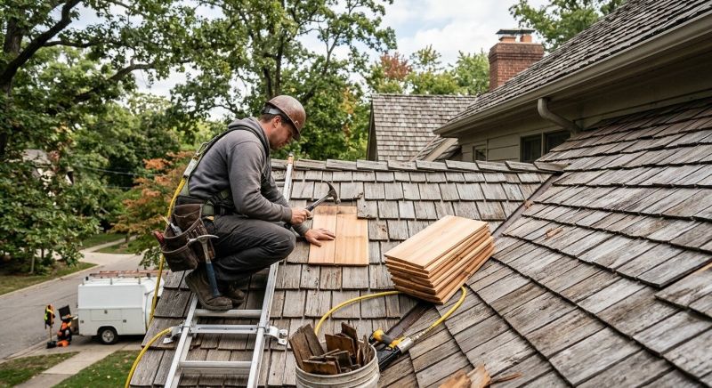 Cedar Shingles Repair in Norfolk, VA