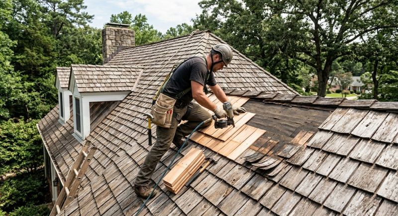 Cedar Shingles Repair in Smithfield, VA