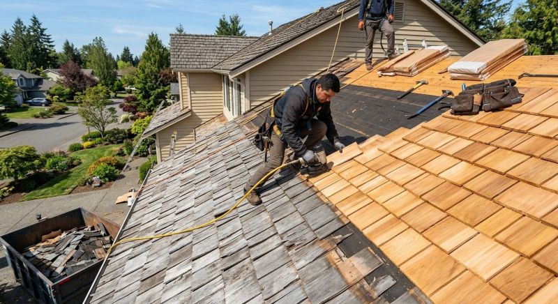 Cedar Shingles Replacement in Carrollton, VA