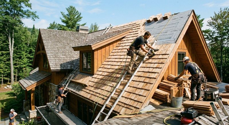 Cedar Shingles Replacement in Hudgins, VA