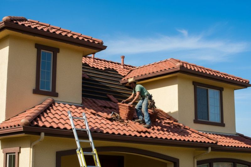 Clay Roof Leak Repair in Yorktown, VA