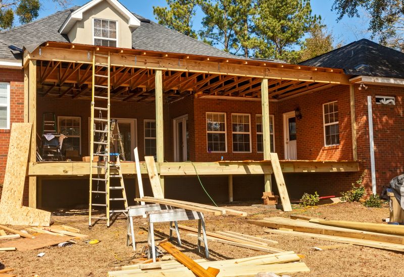 Deck Roof Construction in Yorktown, VA