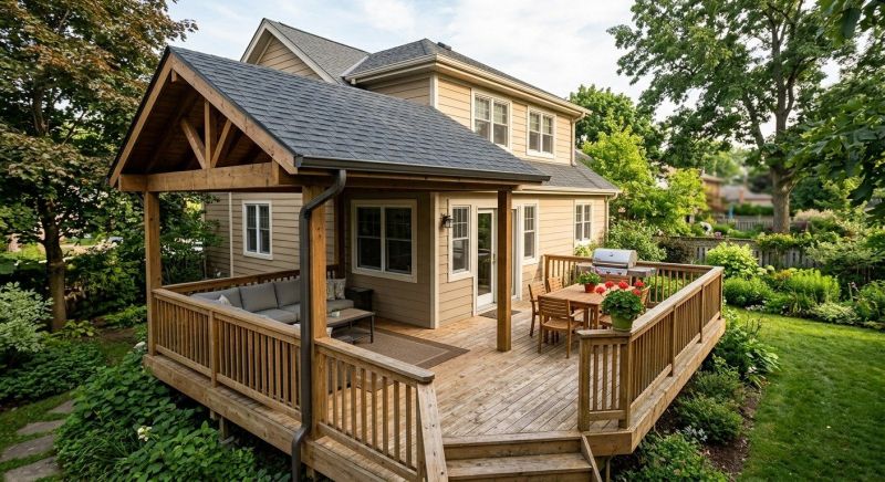 Deck Roof Construction in Yorktown, VA
