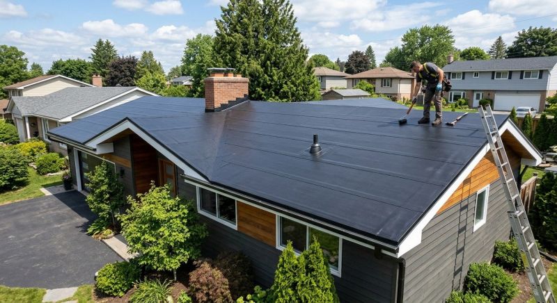Epdm Roof Installation in Poquoson, VA