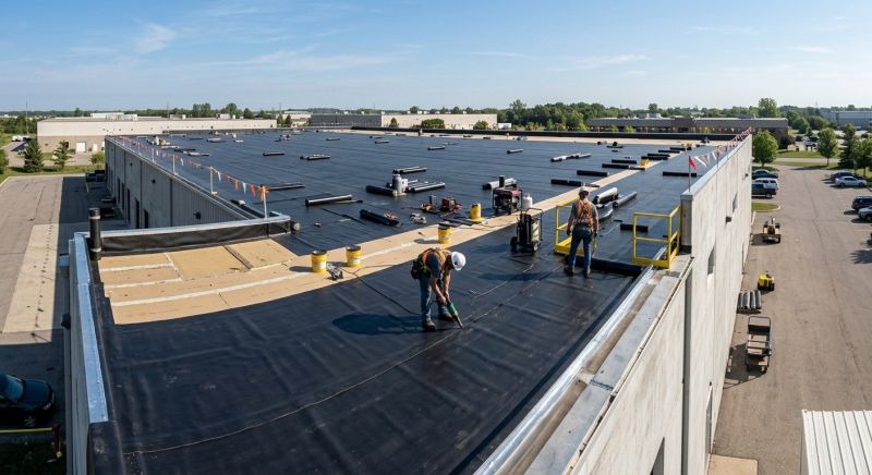 Epdm Roof Installation in Surry, VA