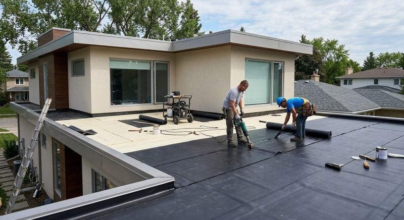 Flat Roof Installation in Mathews, VA