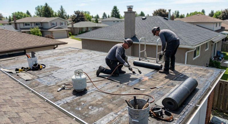 Flat Roof Repair in Yorktown, VA