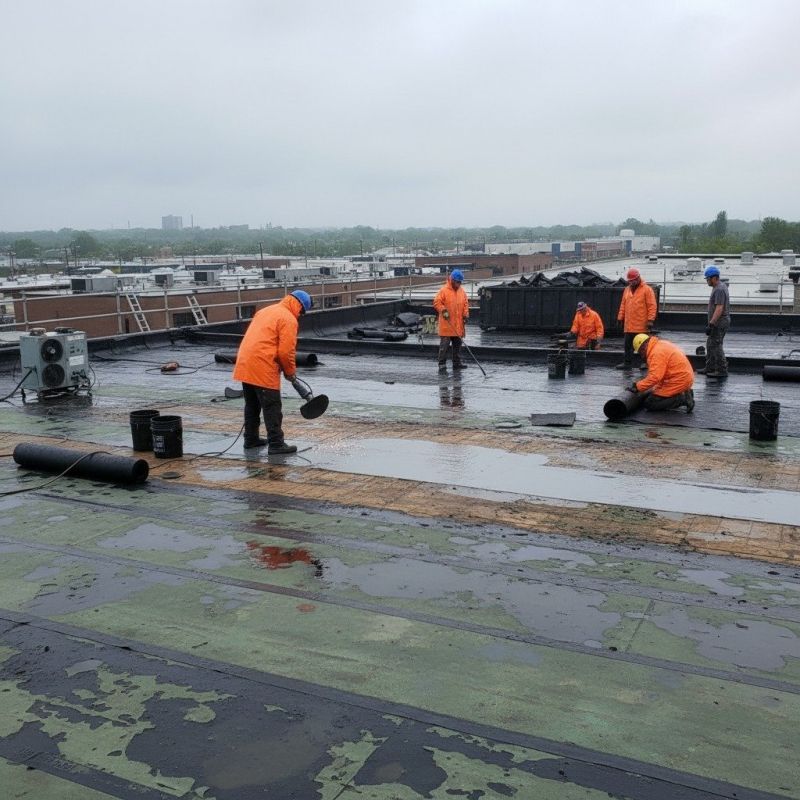 Flat Roof Repair in Mathews, VA