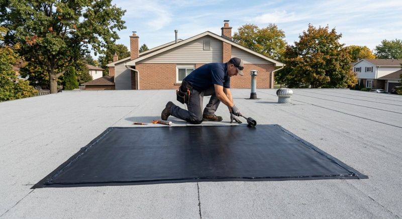 Flat Roof Repair in Poquoson, VA