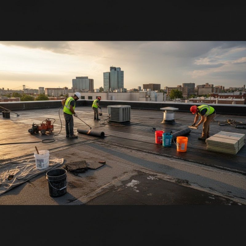 Flat Roof Repair in Surry, VA