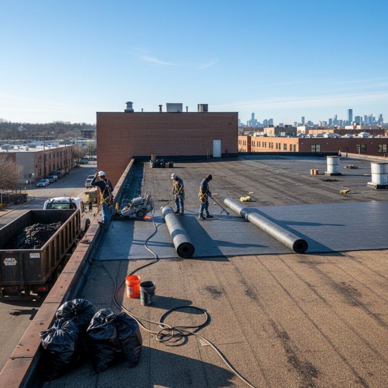 Flat Roof Replacement in Carrollton, VA