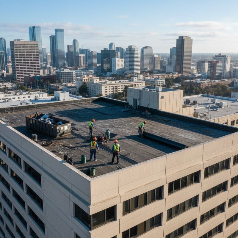 Flat Roof Replacement in Gloucester, VA