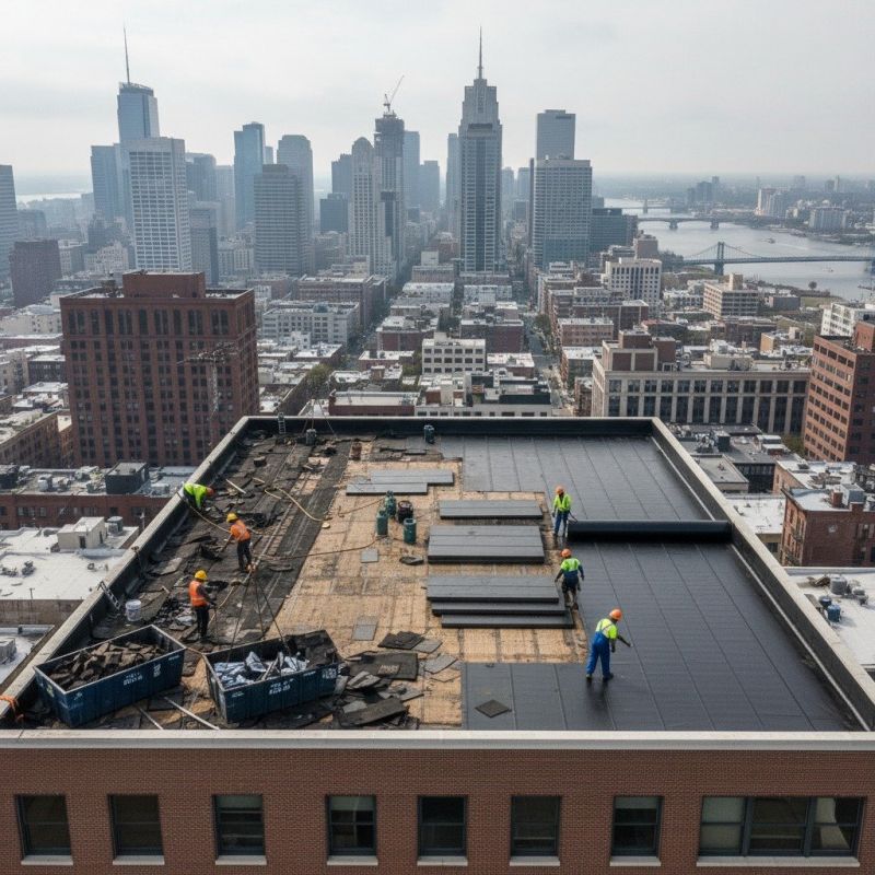 Flat Roof Replacement in Gloucester, VA