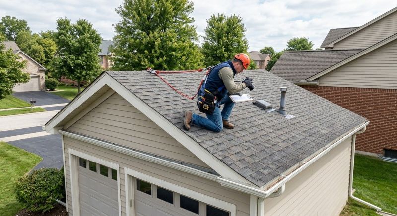 Garage Roof Inspection in Yorktown, VA