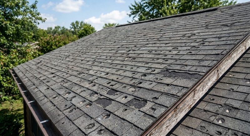 Hail Damage Roof Repair in Williamsburg, VA