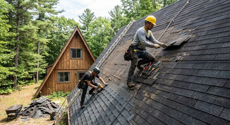 Hip Roof Shingle Replacement in Yorktown, VA
