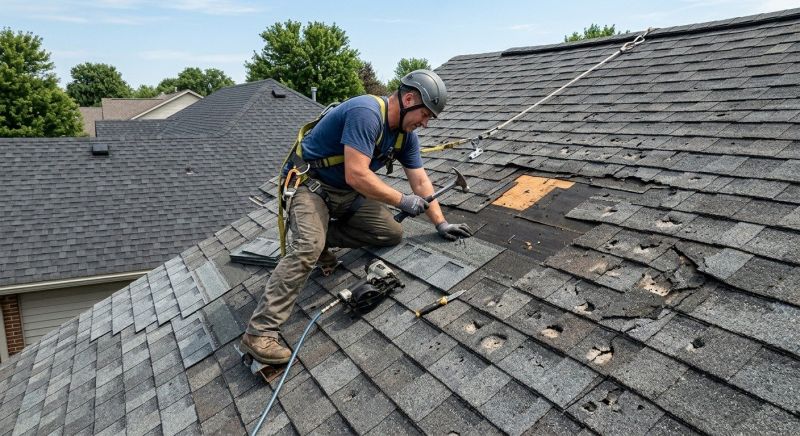 House Roof Repair in Cardinal, VA