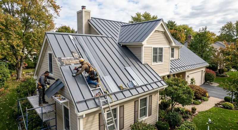 Metal Roof Repair in Yorktown, VA