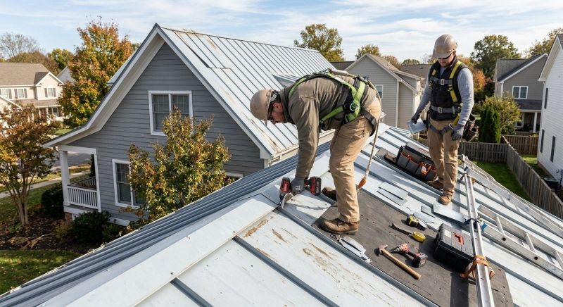 Metal Roof Repair in Smithfield, VA