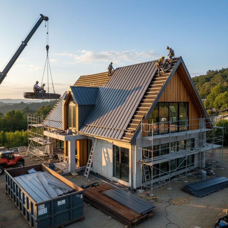 Metal Roof Replacement in Smithfield, VA