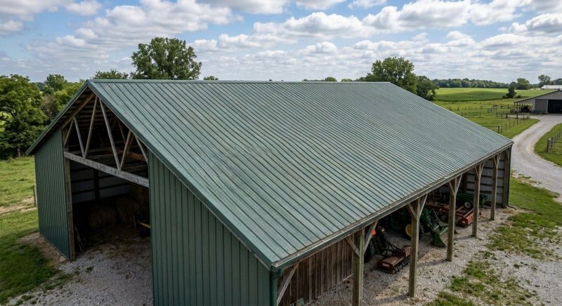 Pole Barn Roof Repair in Carrollton, VA