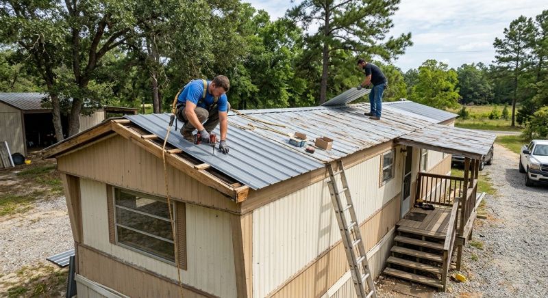 Pole Barn Roof Repair in Hampton, VA