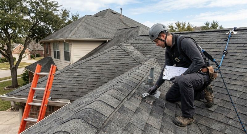 Roof Damage Inspection in Yorktown, VA