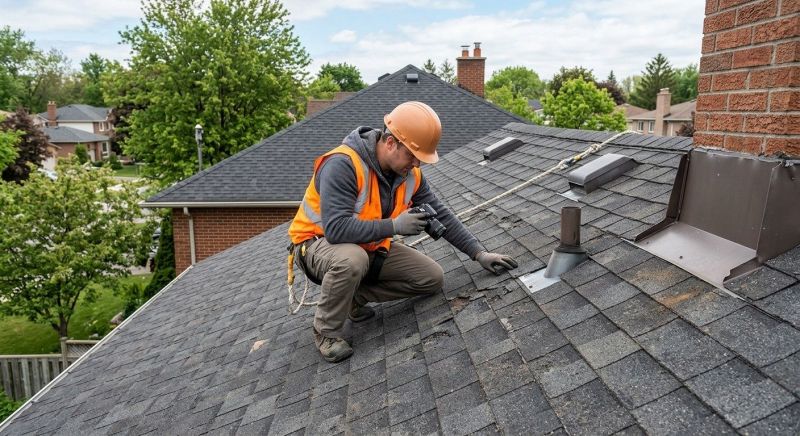 Roof Damage Inspection in Newport News, VA