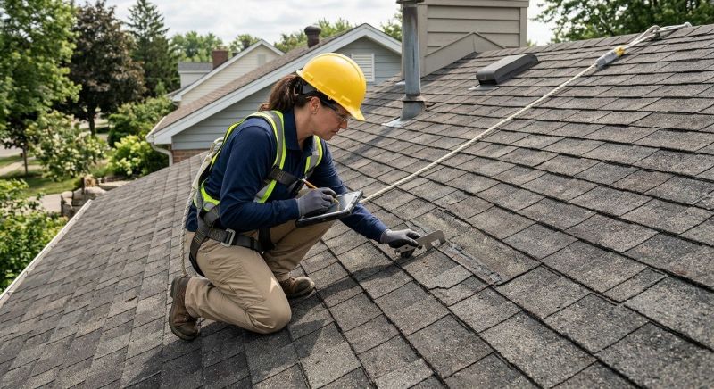 Roof Damage Inspection in Poquoson, VA