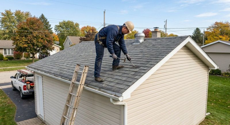 Roof Damage Inspection in Poquoson, VA