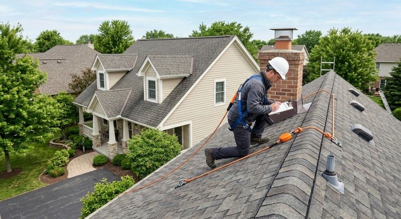 Roof Damage Inspection in York County, VA