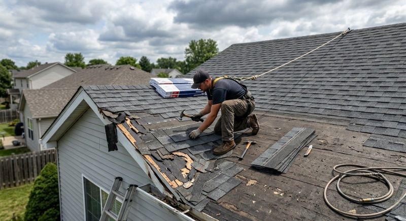 Roof Damage Restoration in Mathews, VA