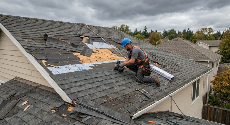 Roof Damage Restoration in Norfolk, VA